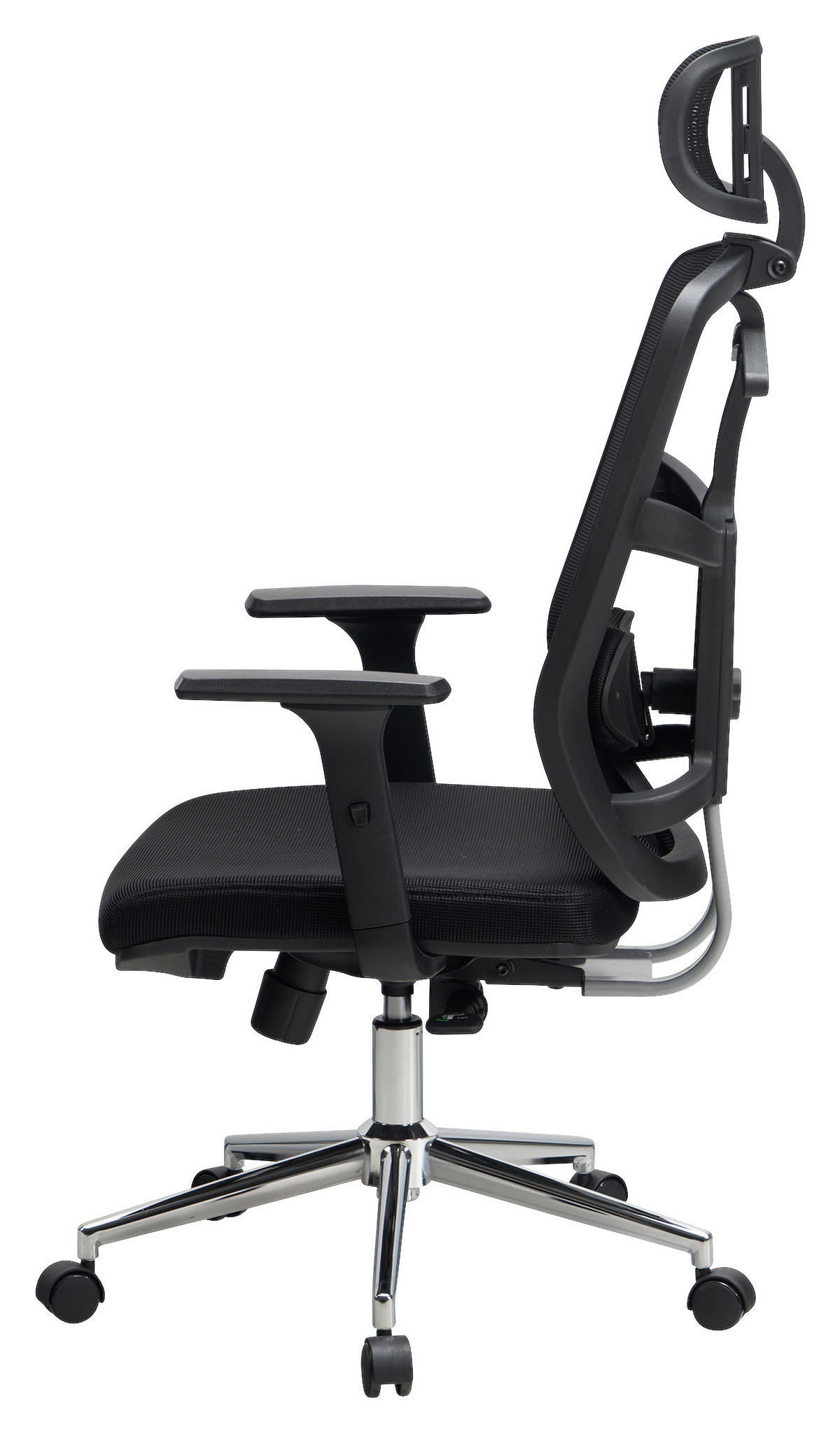 Drehstuhl schwarz Bürostuhl - schwarz (68,00/130,00/68,00cm) - Amstyle