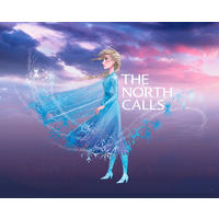 Komar Poster Frozen Elsa The North Calls Disney B/L: ca. 50x40 cm Frozen Elsa The North Calls - (50,00/40,00cm) - Komar