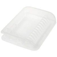 Geschirrablaufkorb transparent B/H/L: ca. 30x8x40 cm Geschirrablaufkorb - transparent (40,00/30,00/8,00cm)