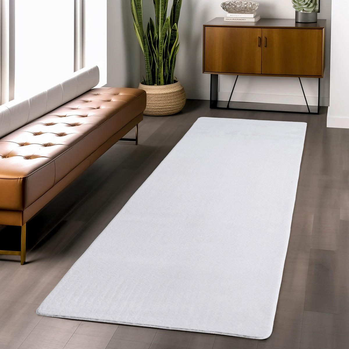 Ayyildiz Teppich JOY weiß B/L: ca. 80x250 cm JOY - weiß (80,00/250,00cm) - Ayyildiz