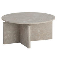Couchtisch Sandgrau B/H/T: ca. 70x33x70 cm Couchtisch - Sandgrau (70,00/33,00/70,00cm) - Wohnling