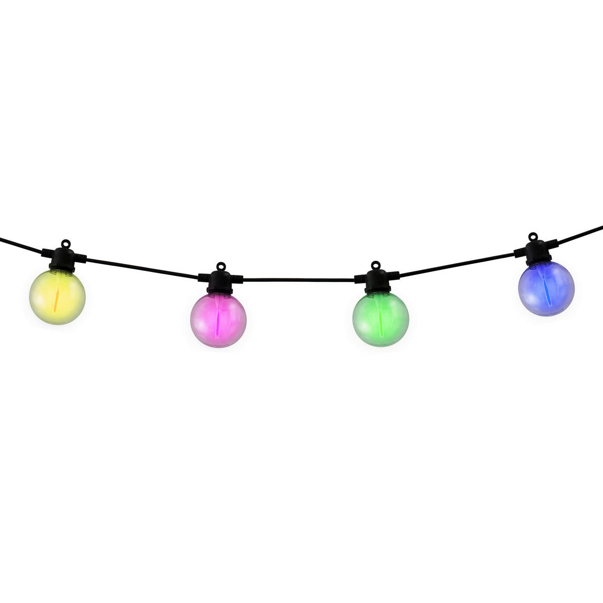 Solarleuchte 5314762 multicolor Kunststoff B/H/T: ca. 7,5x7,5x1000 cm Cadena - multicolor (7,50/7,50/1000,00cm) - Näve Leuchten