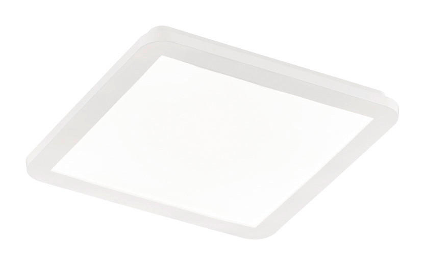 Reality Deckenleuchte R62931801 weiß Kunststoff Acryl B/H/L: ca. 30x3x30 cm LED-Deckenleuchte_Camillus - weiß (30,00/30,00/3,00cm) - Reality