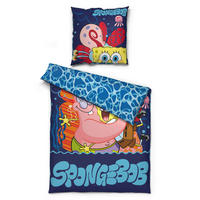 Microfaser Bettwäsche Bettwäsche Spongebob 135x200 - bunt (135,00/200,00cm) - Spongebob