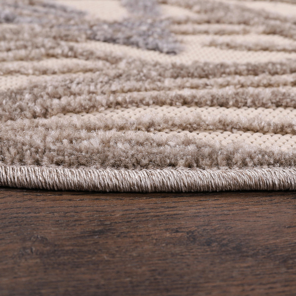 Sanat Outdoorteppich FLORAL creme B/L: ca. 120x120 cm FLORAL - creme (120,00/120,00cm) - Sanat