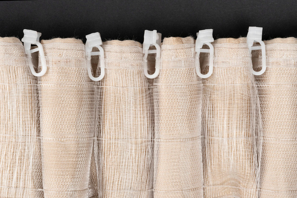 Kombivorhang 2er Pack Stream sand B/L: ca. 135x245 cm Stream - sand (135,00/245,00cm)