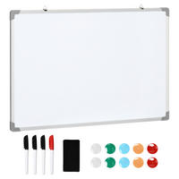HOMCOM Wandboard Whiteboard - weiß (1,80/60,00/90,00cm) - HOMCOM