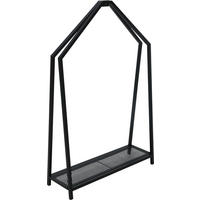 Kaminholzständer schwarz B/H/L: ca. 78,5x7x117,5 cm Kaminholzständer - schwarz (117,50/78,50/7,00cm)
