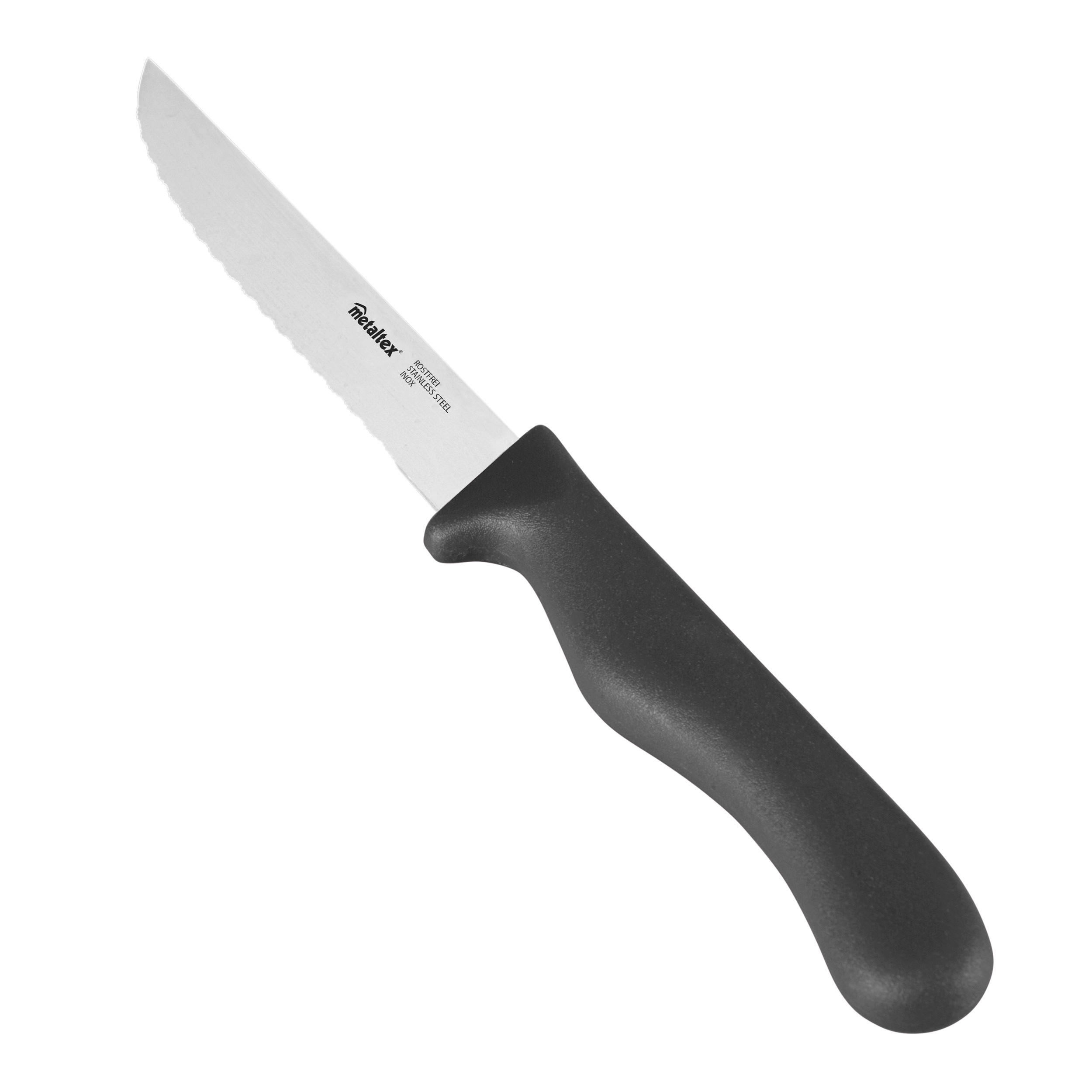 Metaltex Steakmesser blau Edelstahl Steakmesser_Basic - blau - Metaltex
