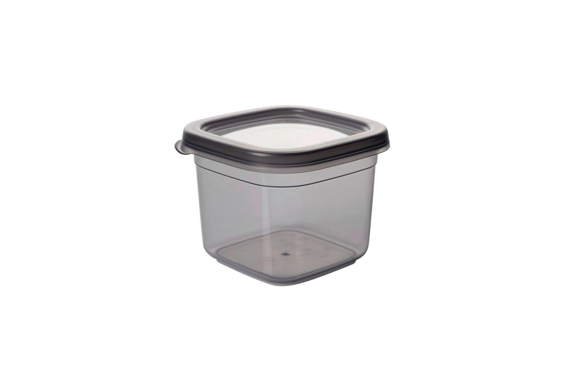 HermiaConcept Vorratsdosenset 12-tlg. anthrazit B/H/T/L/D: ca. 10x9,5x10x10x10 cm 12-tlg. - anthrazit (10,00/10,00/9,50cm) - HermiaConcept