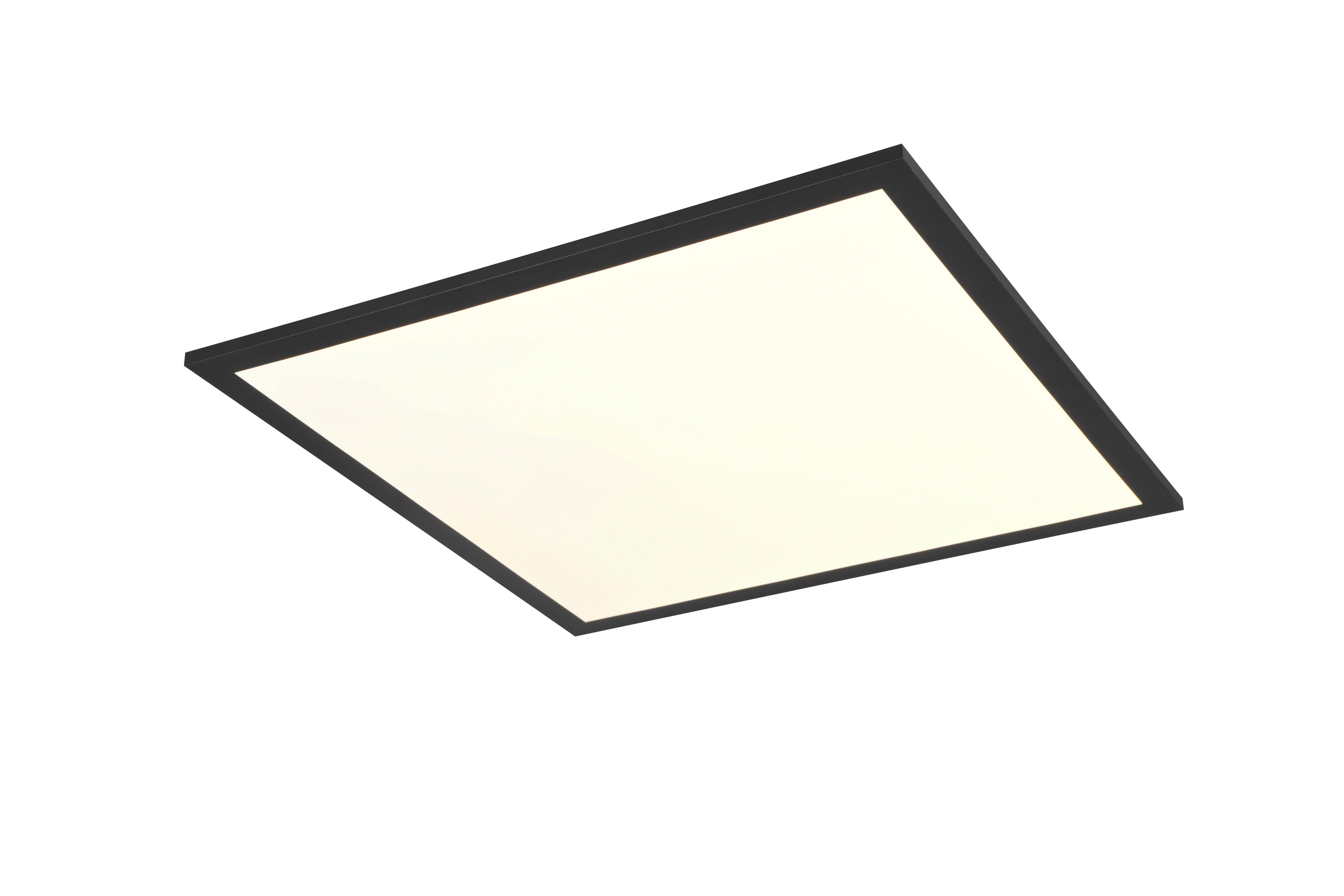 Reality LED-Deckenleuchte Beta R67664532 schwarz Metall B/H/T: ca. 44,5x50x44,5 cm 1 Brennstellen Beta - schwarz (44,50/50,00/44,50cm) - Reality
