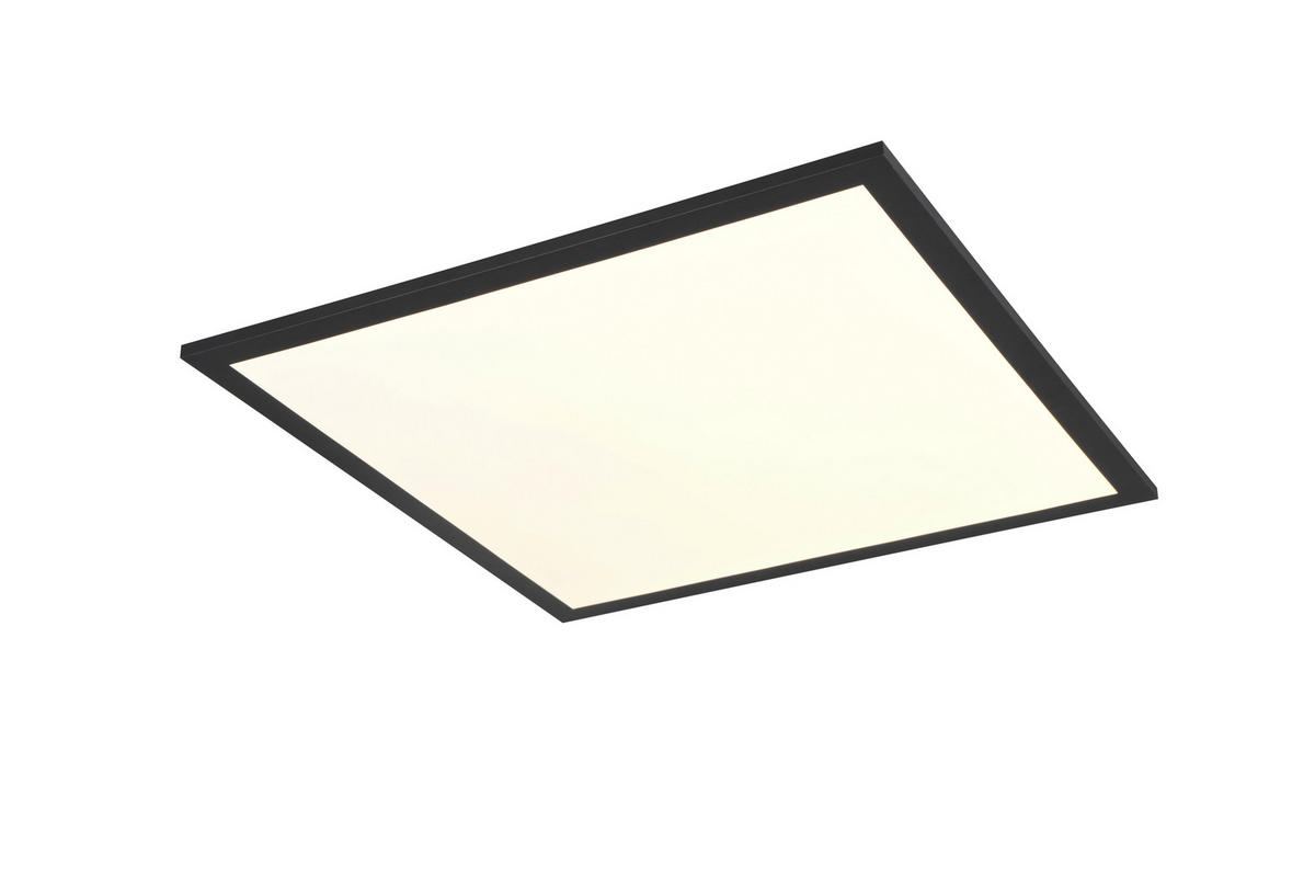 Reality LED-Deckenleuchte Beta R67664532 schwarz Metall B/H/T: ca. 44,5x50x44,5 cm 1 Brennstellen Beta - schwarz (44,50/50,00/44,50cm) - Reality