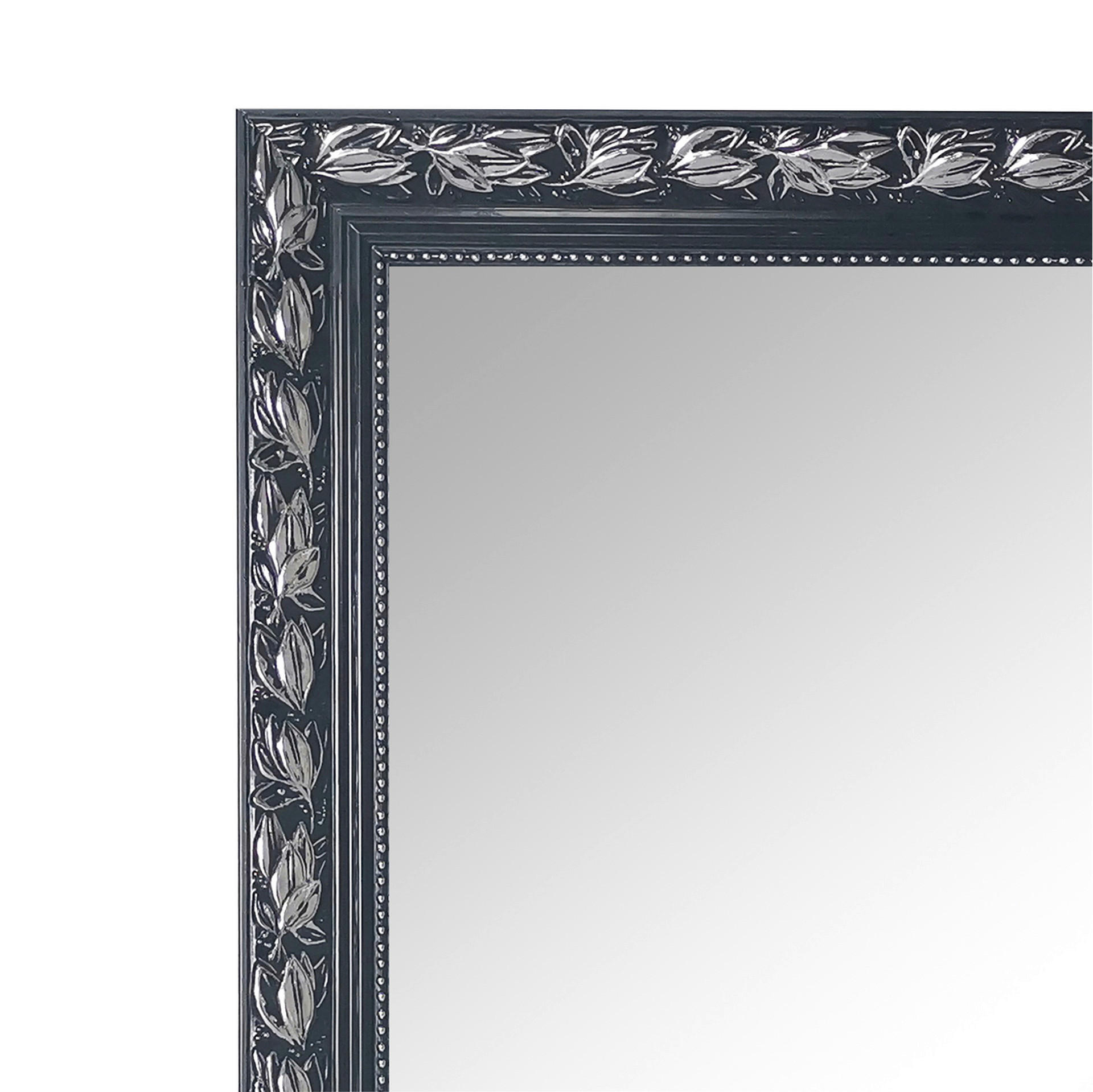 Thumbnail - Rahmenspiegel Sonja schwarz Optik silber Optik B/H: ca. 70x170 cm