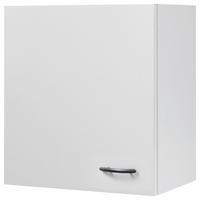 Flex-Well Hängeschrank Wito weiß B/H/T: ca. 50x54,8x32 cm Wito - weiß/Edelstahl (50,00/54,80/32,00cm) - Flex-Well