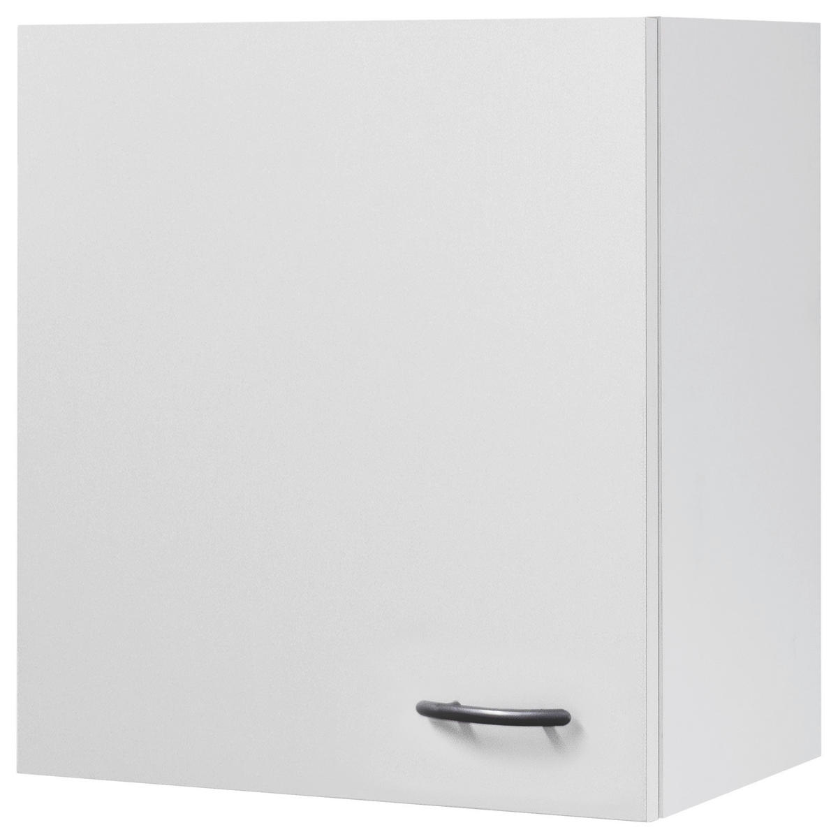 Flex-Well Hängeschrank Wito weiß B/H/T: ca. 50x54,8x32 cm Wito - weiß/Edelstahl (50,00/54,80/32,00cm) - Flex-Well
