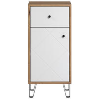 Stauraumelement Touch Eiche Artisan Nachbildung weiß matt B/H/T: ca. 36x79x29 cm Touch - Eiche/weiß (36,00/79,00/29,00cm) - Trendteam