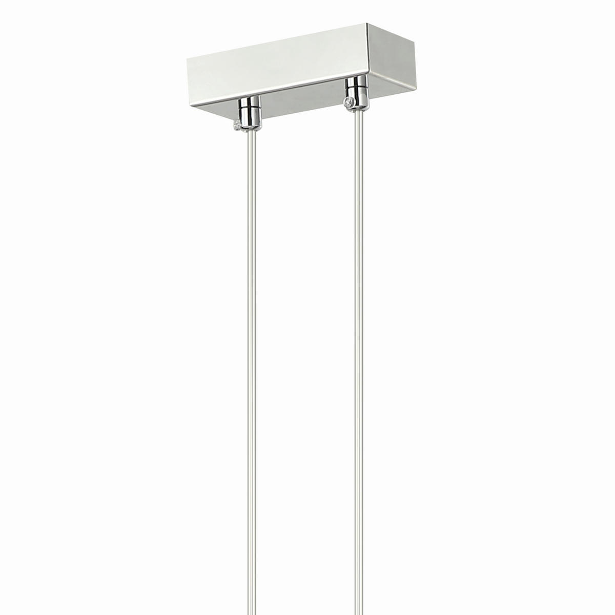 Lamkur Hängeleuchte Chrom Glas Stahl B/H/L: ca. 111x40x96 cm E14 6 Brennstellen Maddie - Chrom (96,00/111,00/40,00cm) - Lamkur