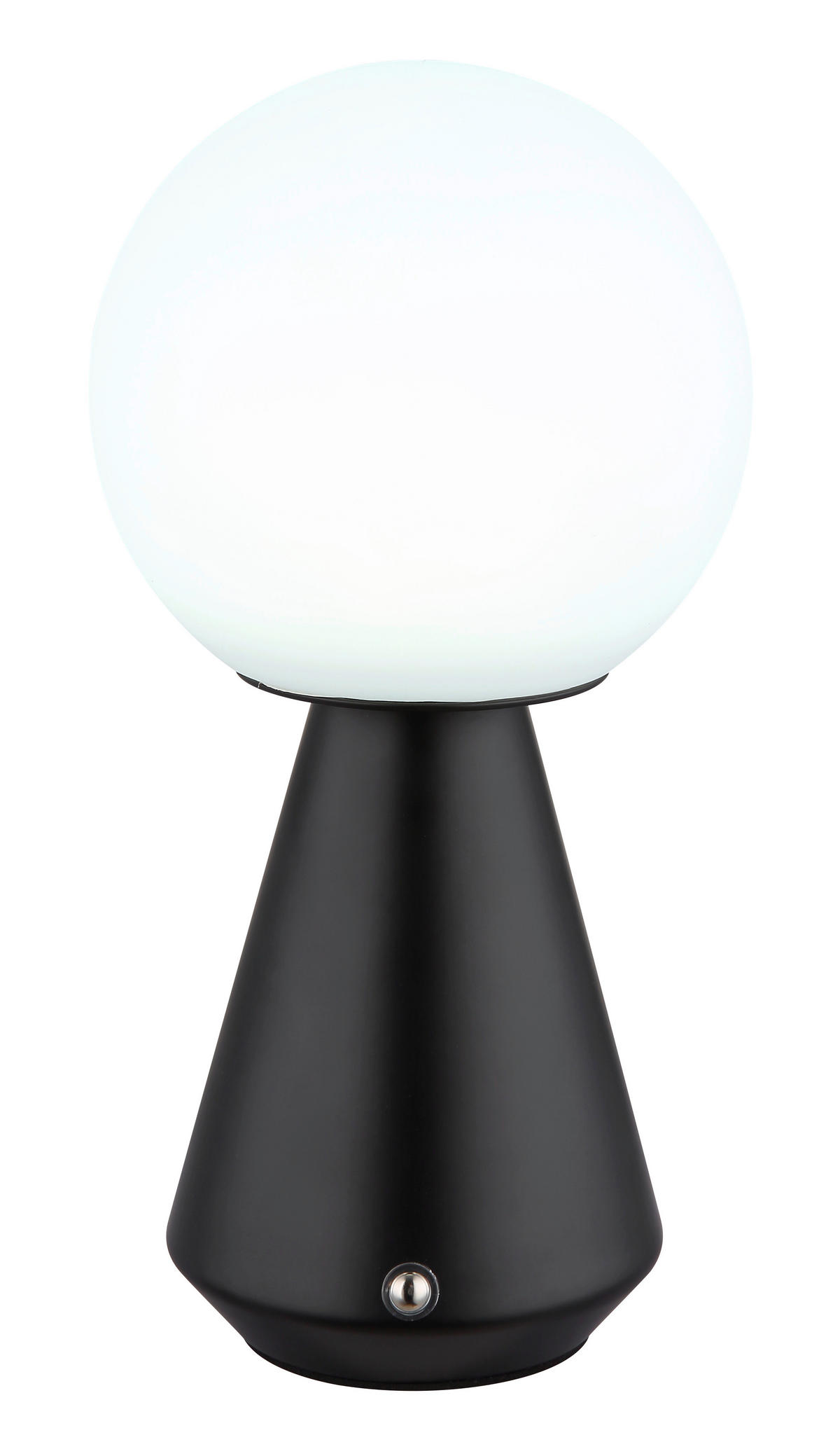 GLOBO Tischleuchte SORA - Opal/mattschwarz (12,00/23,50cm) - GLOBO