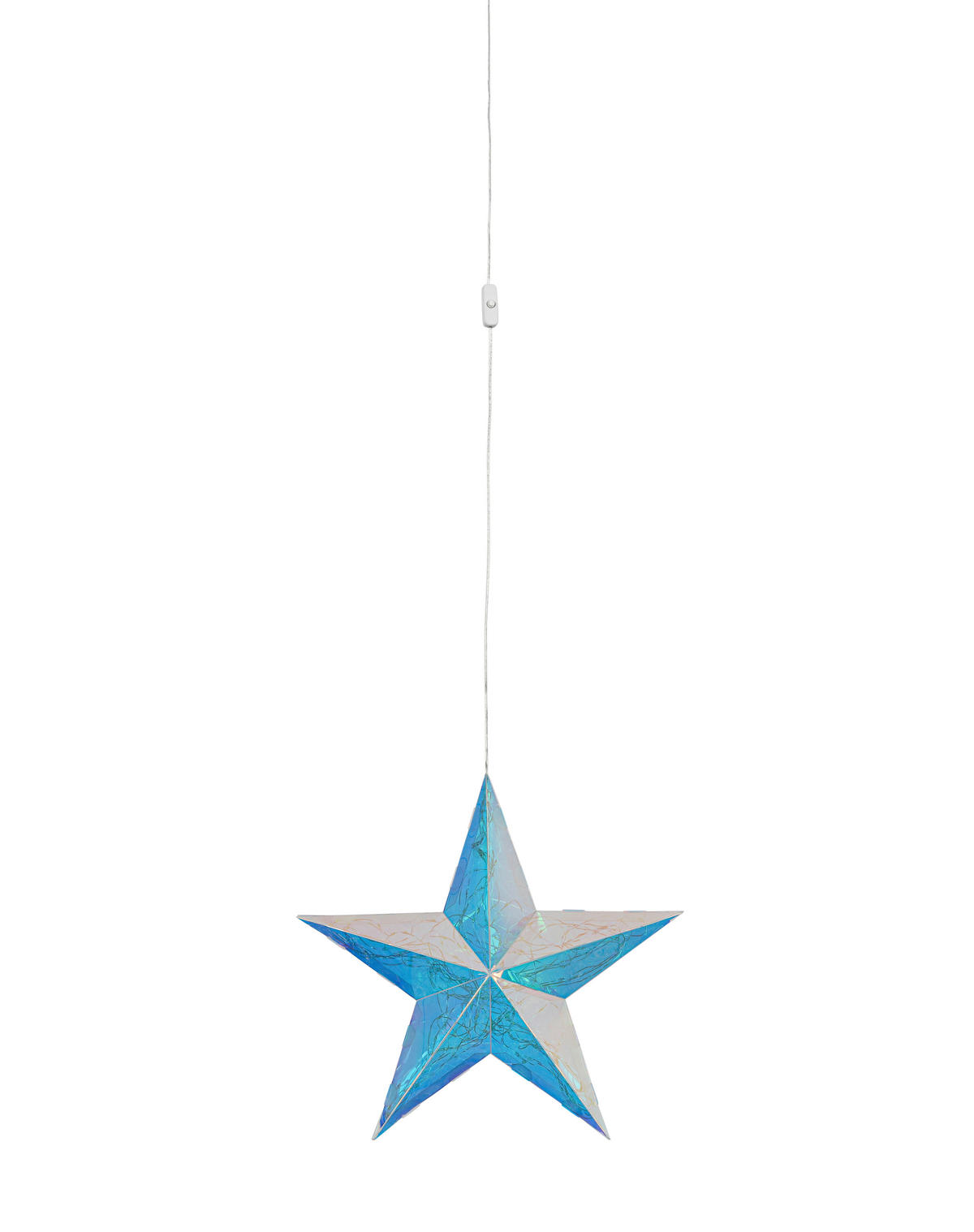 Nolo Dekoleuchte transparent B/H/L: ca. 30x10x30 cm LED-Dekoleuchte_Star - transparent (30,00/30,00/10,00cm) - Nolo