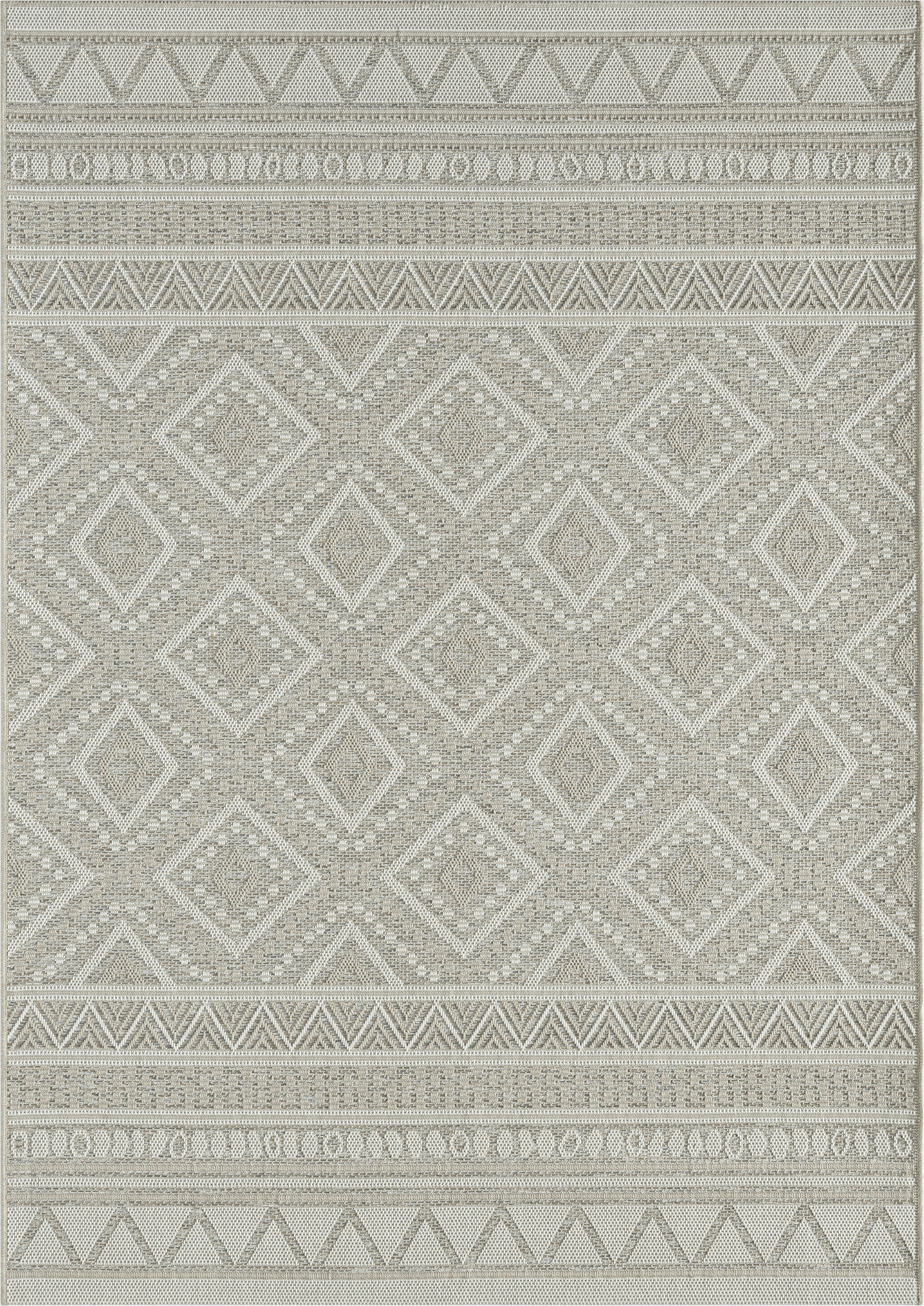 Merinos Teppich Ottowa beige B/L: ca. 240x340 cm Ottowa - beige (240,00/340,00cm) - Merinos