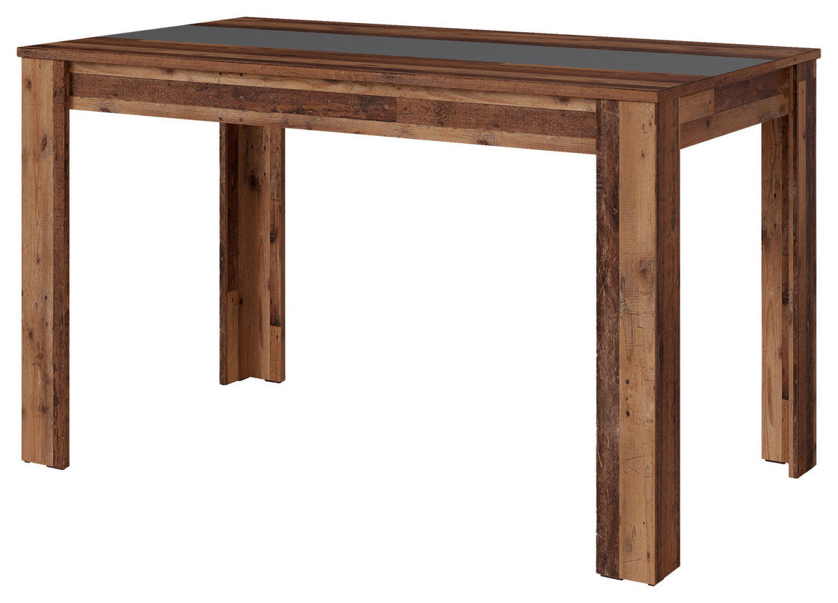 Tisch NORI Eiche Old Wood Nachbildung B/H/T: ca. 140x75x80 cm NORI - Eiche (140,00/75,00/80,00cm) - byLIVING