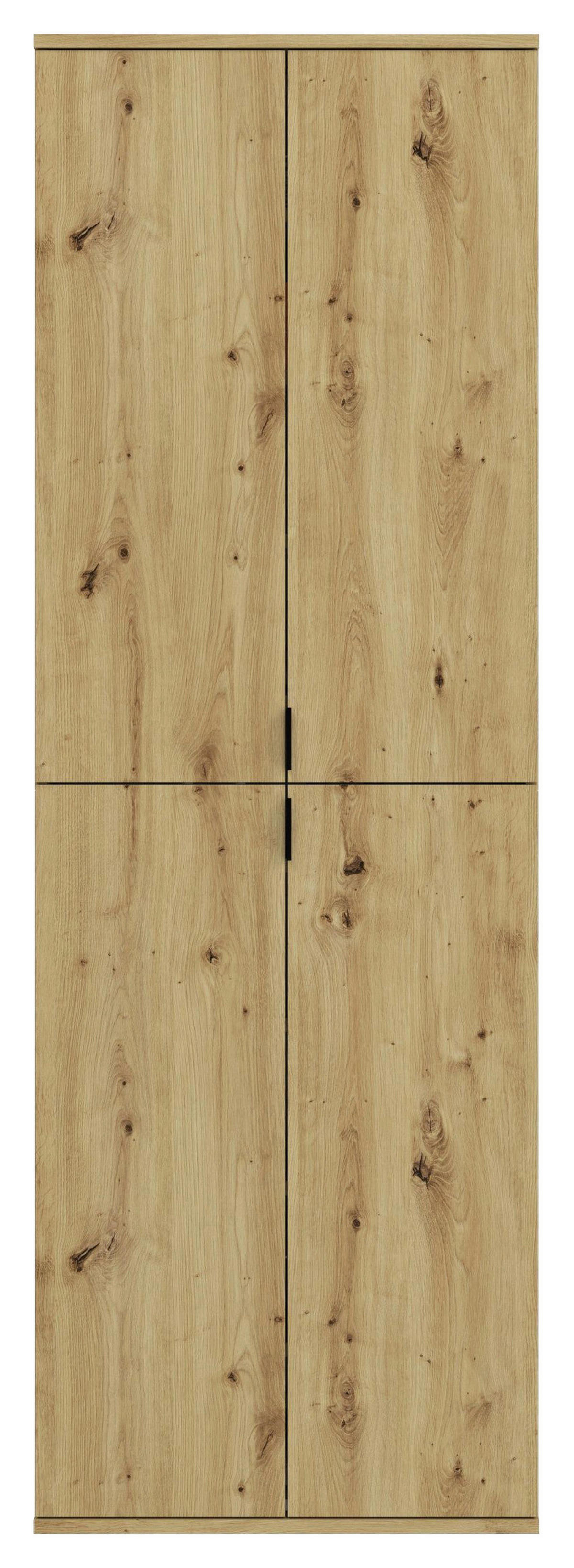Garderobe PROJEKT Eiche Artisan Nachbildung B/H/T: ca. 91x193x34 cm PROJEKT - Eiche (91,00/193,00/34,00cm) - xonox.home