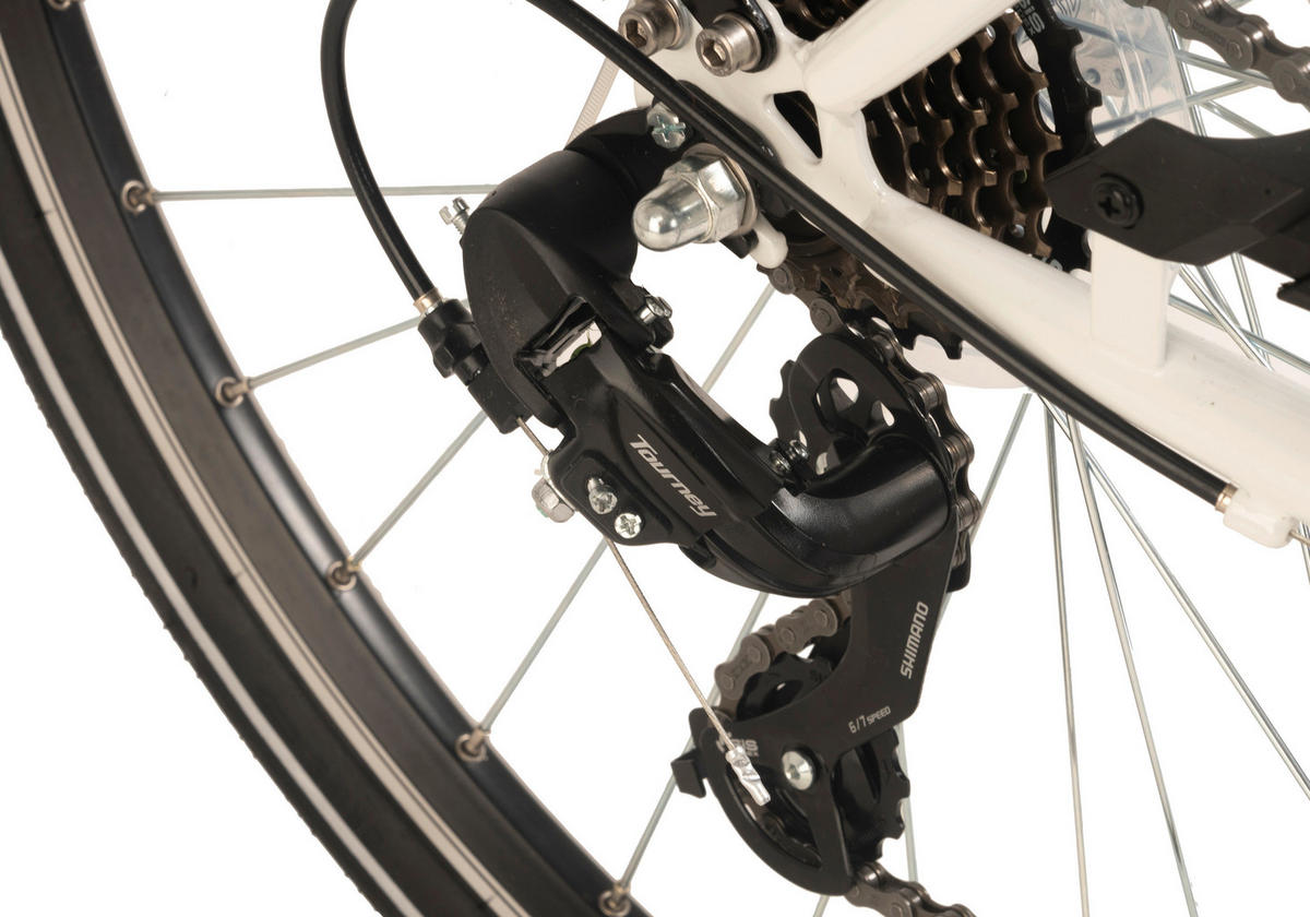 Hollandia City E-Bike Lido 333E 28 Zoll Rahmenhöhe 49 cm 7 Gänge weiß weiß ca. 250 W ca. 36 V ca. 28 Zoll Lido - weiß - Hollandia
