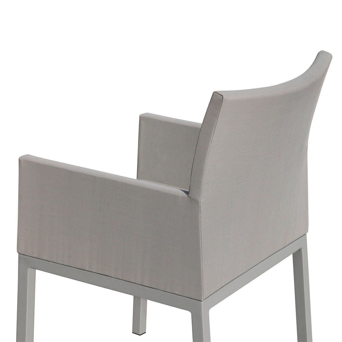 Grasekamp Gartensessel-Set Sol hellgrau Aluminium B/H/L: ca. 56x85x58 cm Sol - hellgrau (58,00/56,00/85,00cm) - Grasekamp