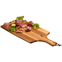 Kesper Schneidbrett natur Akazie Akazie B/H/L: ca. 25x1,8x55 cm Schneid-/u.Servierbrett - natur (55,00/25,00/1,80cm) - Kesper