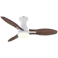 GLOBO LED-Deckenventilator Opal weiß H/D: ca. 32,5x107 cm max. 22 W GALE - weiß/Opal (107,00/32,50cm) - GLOBO