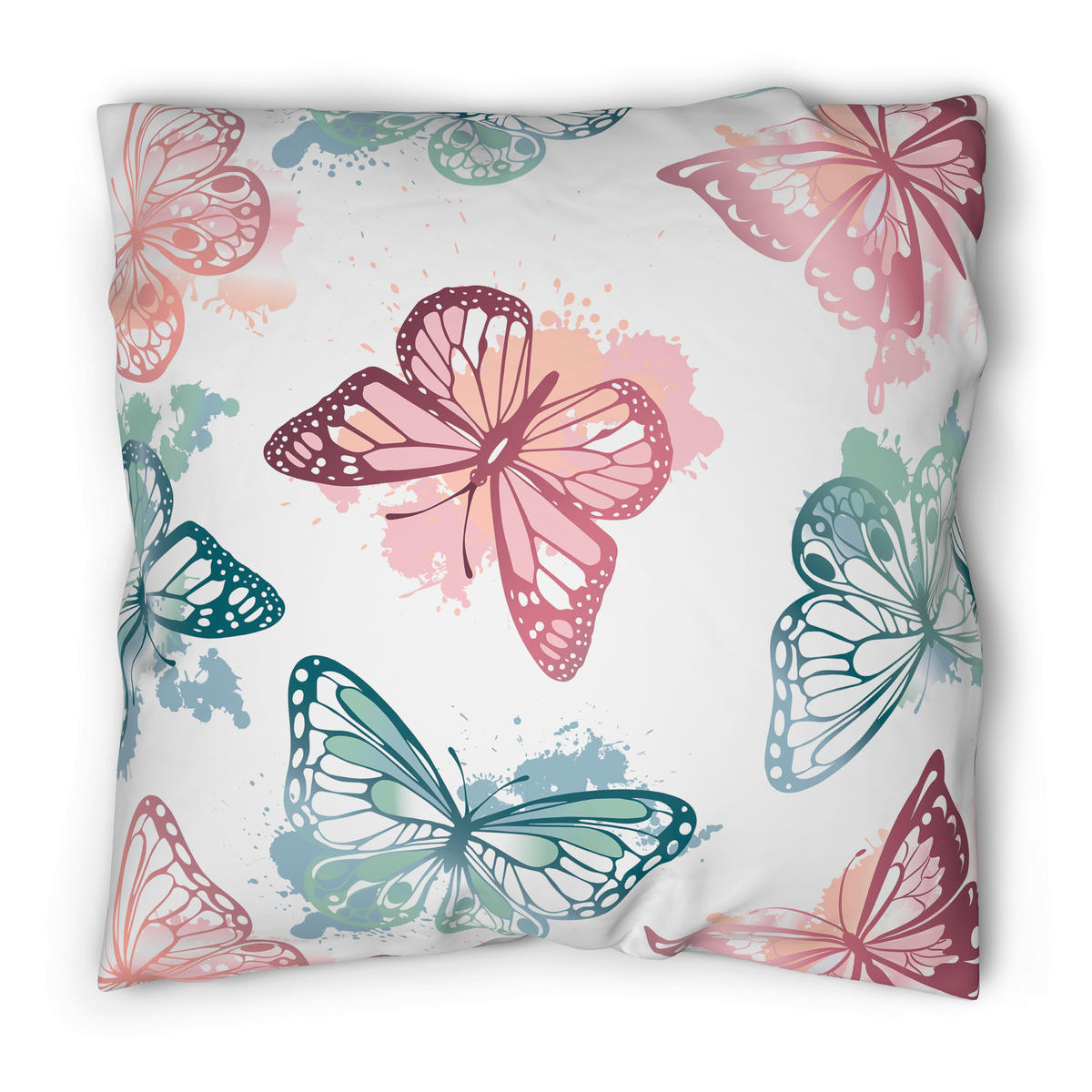 Microfaser Bettwäsche Bettwäsche-Microfaser_Schmetterling - multicolor (135,00/200,00cm) - Sensation