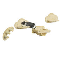 PawHut Katzen-Zubehör beige Edelstahl B/H/L: ca. 34x40x20 cm Katzentreppe - beige (20,00/34,00/40,00cm) - PawHut