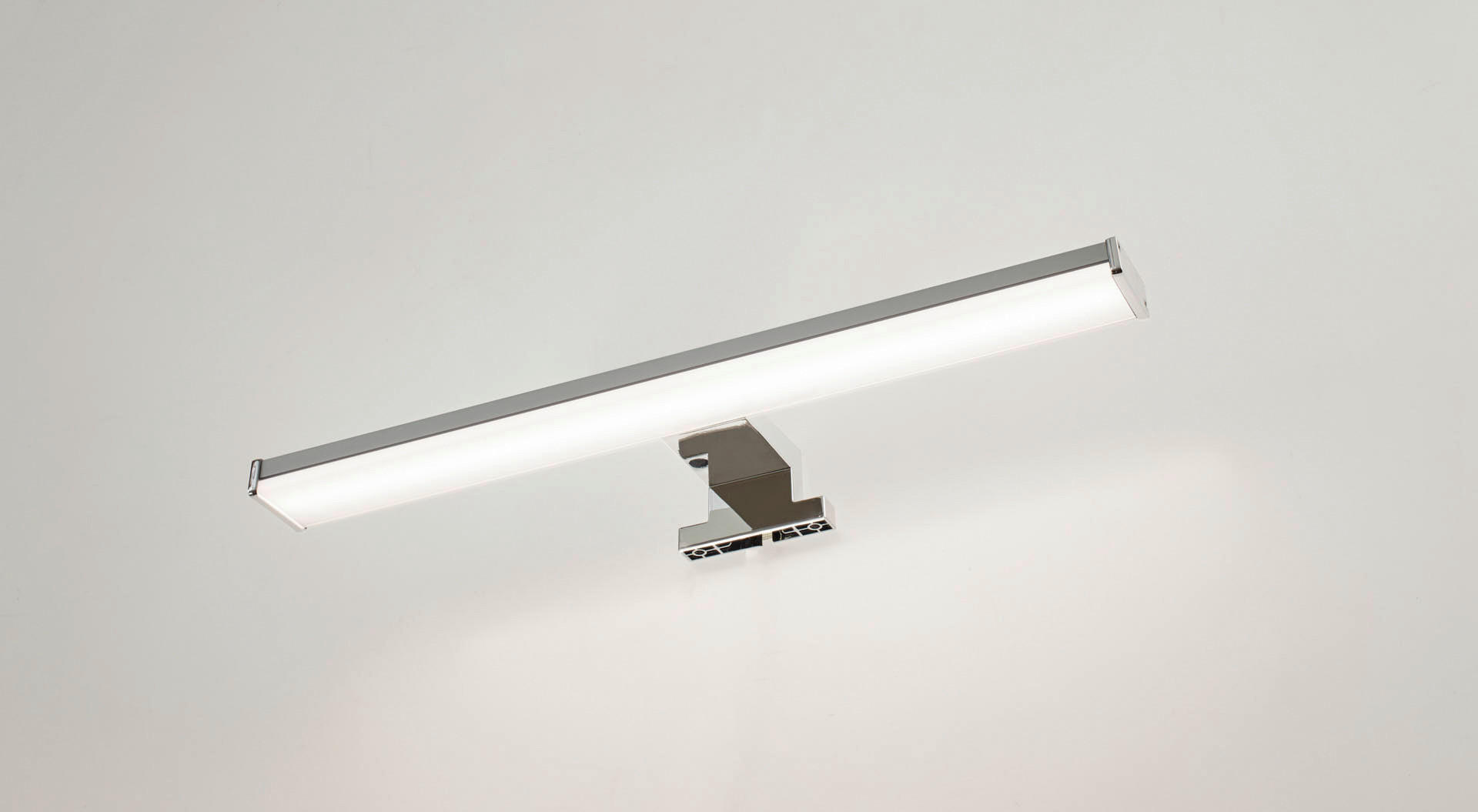 LED-Aufsatzleuchte 519 640 silber Kunststoff B/H/T: ca. 42x10x10 cm LED-Aufsatzleuchte - silber (42,00/10,00/10,00cm)