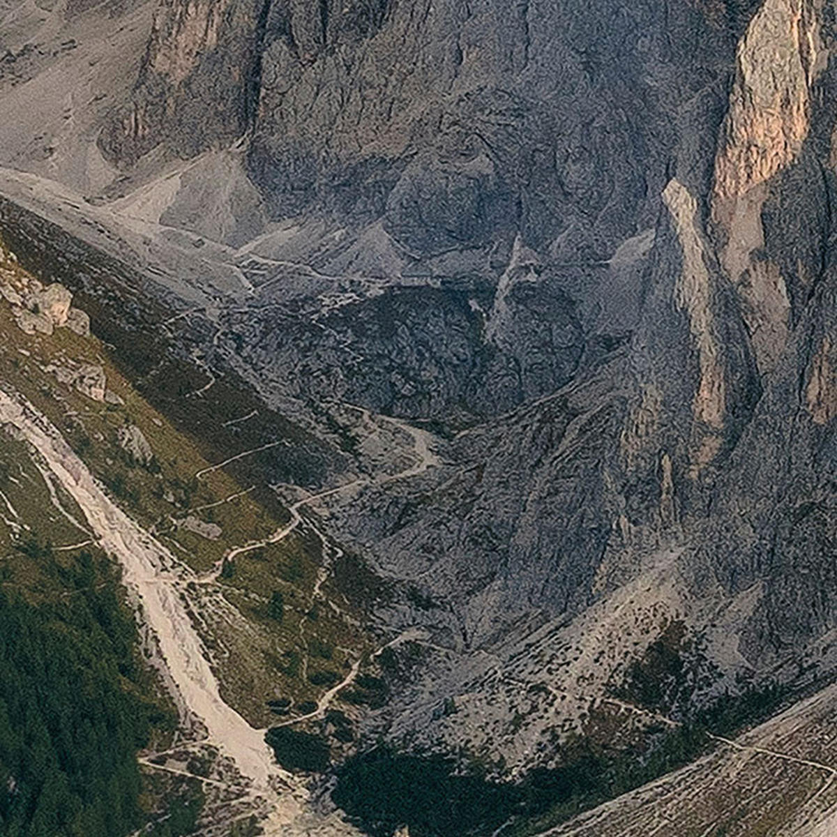 Komar Fototapete Alpen B/L: ca. 400x250 cm Alpen - (400,00/250,00cm) - Komar