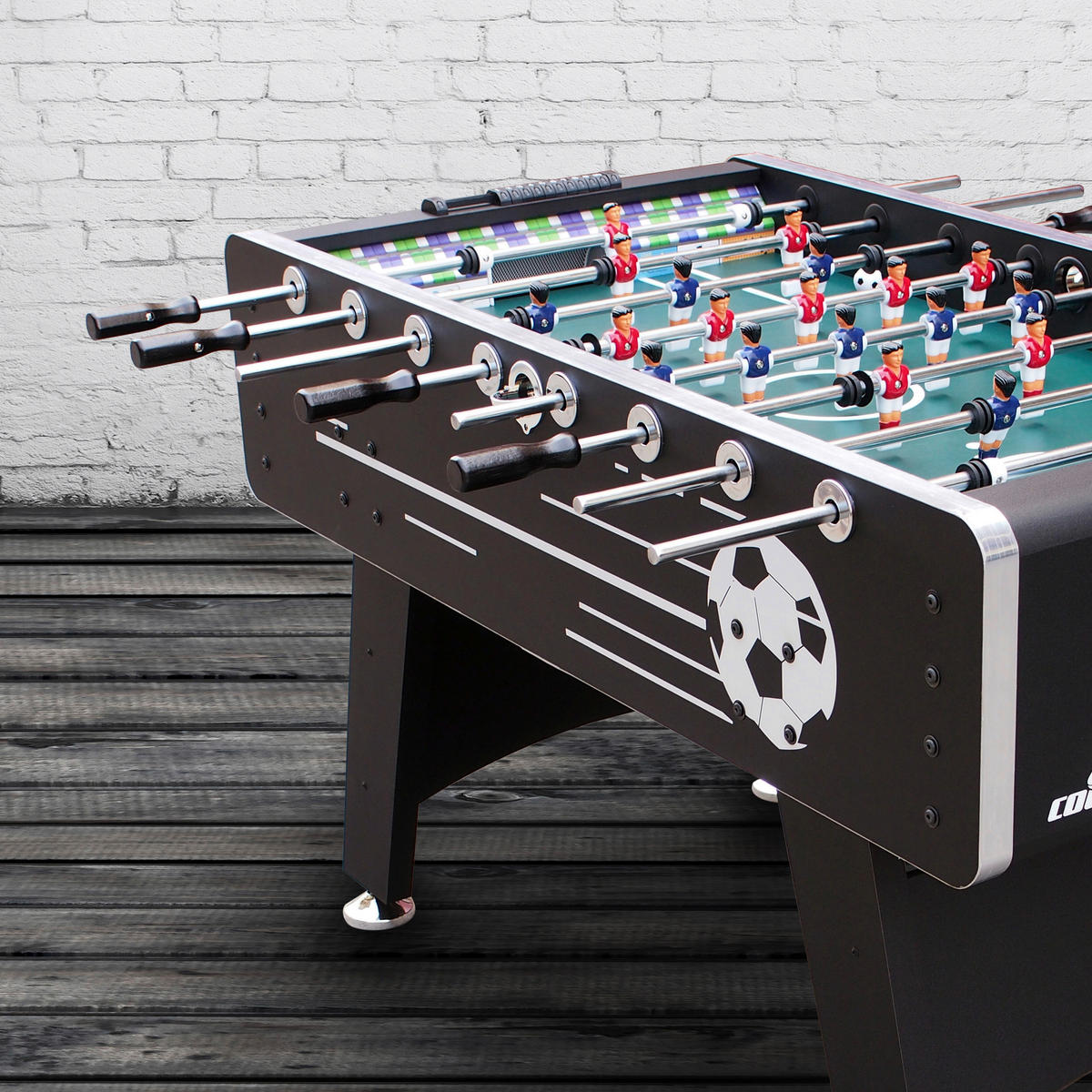 Cougar Kickertisch Arena B/H/L: ca. 75x88x141 cm Arena - schwarz (141,00/75,00/88,00cm) - Cougar