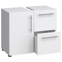 Badunterschrank Flandu weiß B/H/T: ca. 60x51x30 cm Flandu - weiß (60,00/51,00/30,00cm) - VCM Möbel