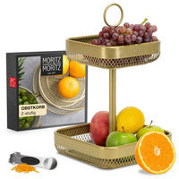 Moritz & Moritz Etagere gold Metall H: ca. 35,5 cm Etagere_2-stufig - gold (35,50cm) - Moritz & Moritz