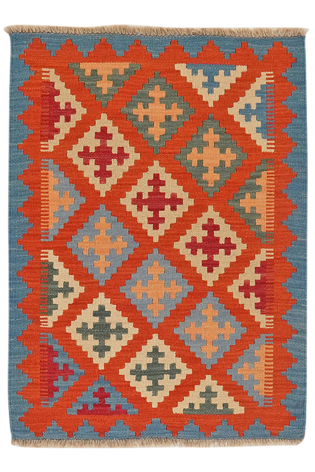 PersaTepp Teppich Kelim Gashgai bunt B/H/L: ca. 70x1x96 cm Kelim Gashgai - bunt (96,00/70,00/1,00cm) - PersaTepp