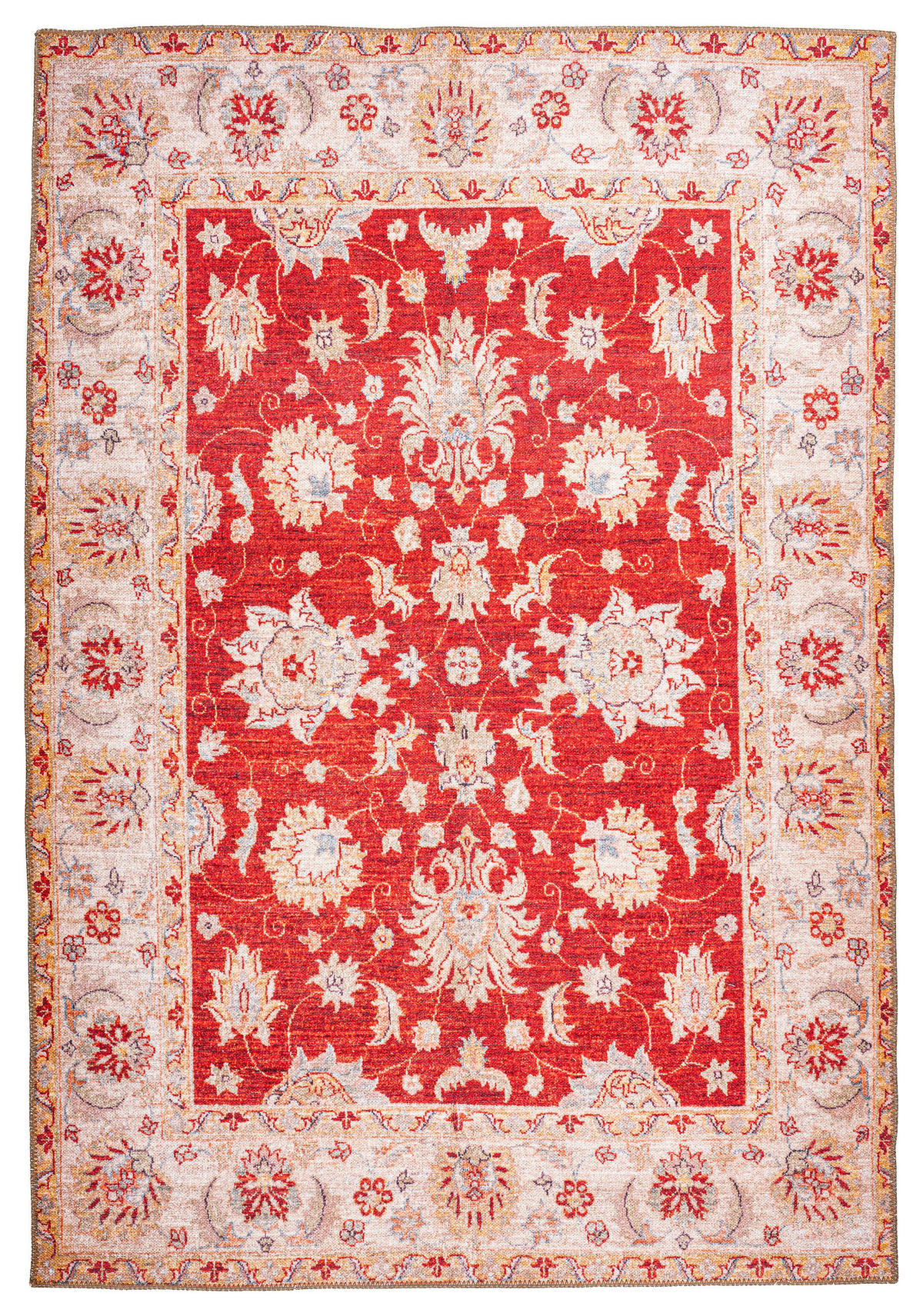360Living Teppich Faye rot B/L: ca. 230x330 cm Faye - rot (230,00/330,00cm) - 360Living