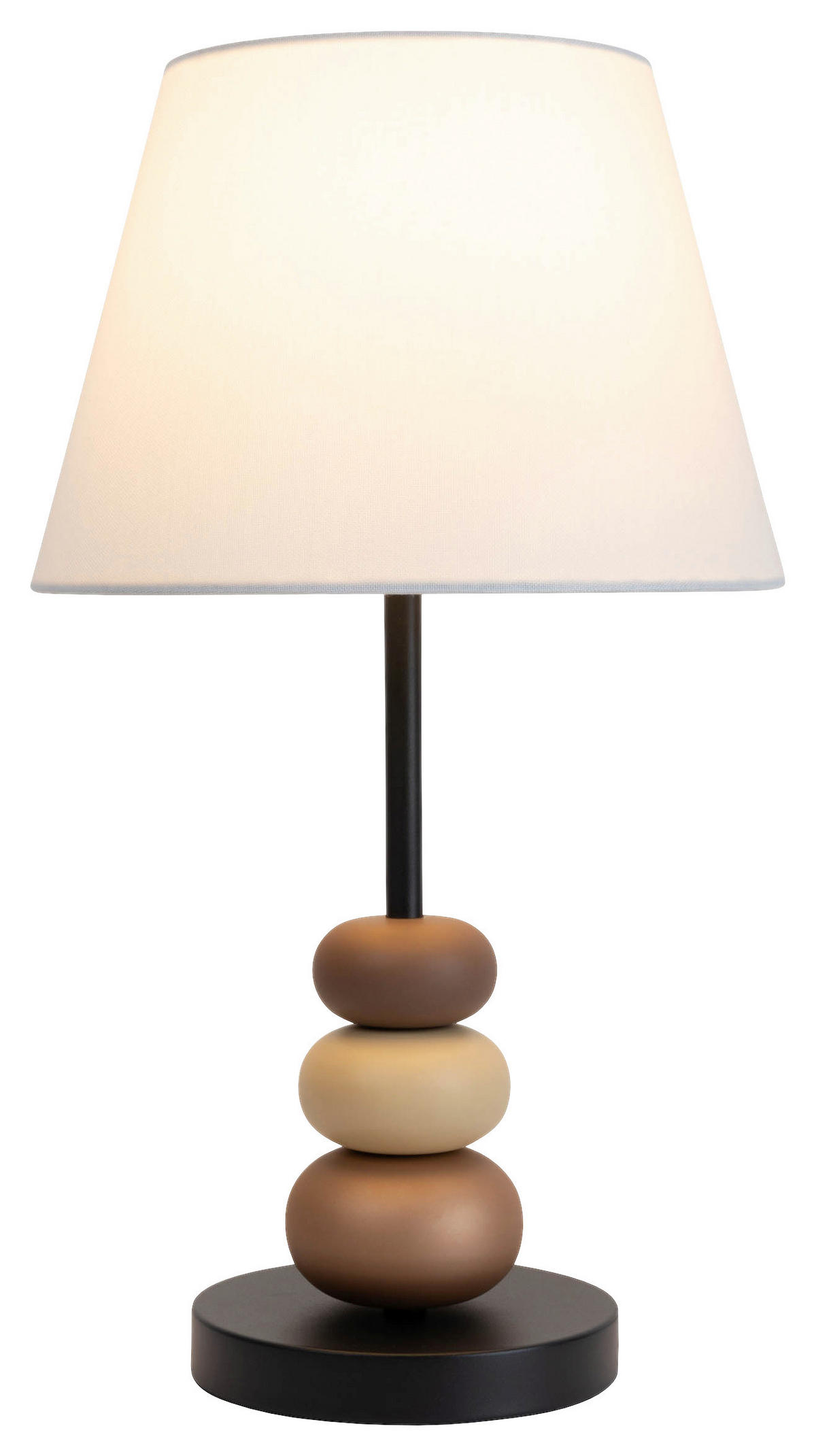 Näve Leuchten Tischleuchte weiß B/H/T/D: ca. 28x50x28x28 cm ELINA - weiß (28,00/50,00/28,00cm) - Näve Leuchten