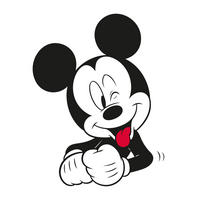Komar Poster Mickey Mouse Funny Disney B/L: ca. 50x70 cm Mickey Mouse Funny - (50,00/70,00cm) - Komar