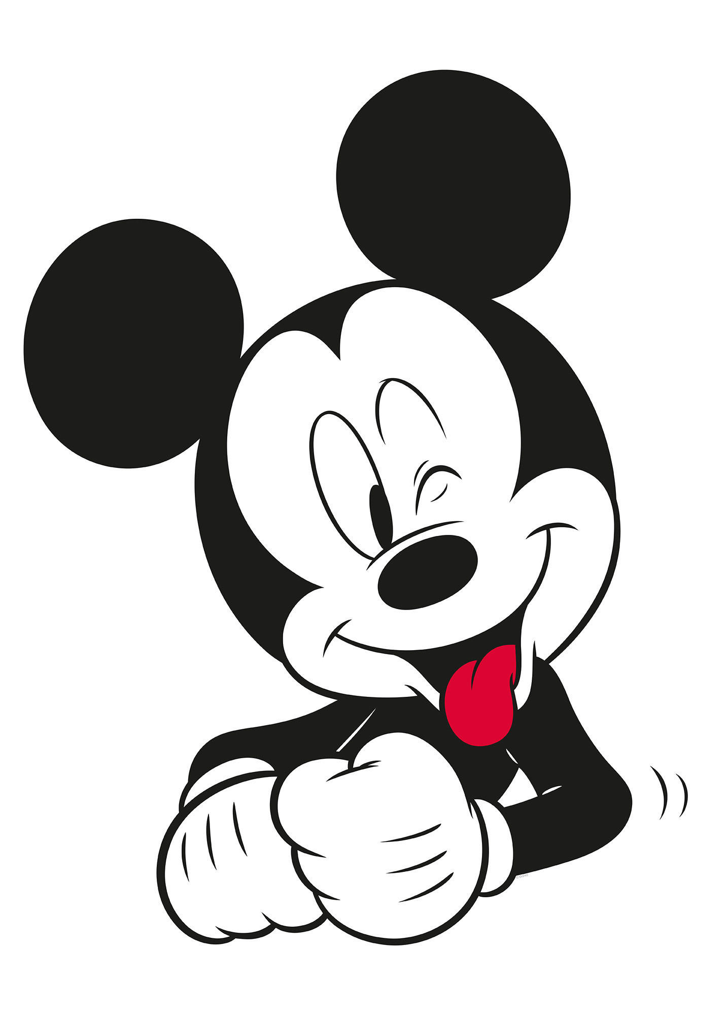 Komar Wandbild Mickey Mouse Funny Disney B/L: ca. 50x70 cm