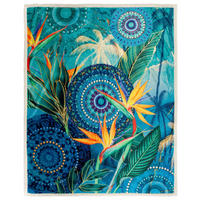 Wohndecke Novia Multi Polyester B/L: ca. 130x160 cm Novia - Multi (130,00/160,00cm) - HIP