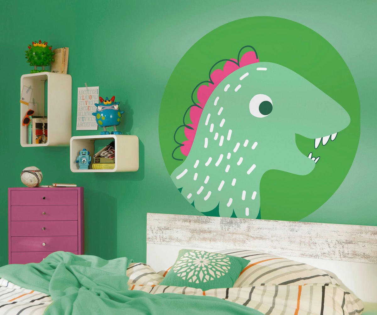 Komar Fototapete Little Dino Tyranno D: ca. 125 cm Little Dino Tyranno - (125,00cm) - Komar