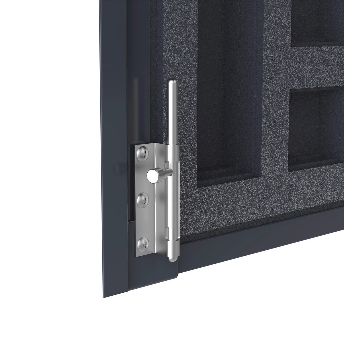 VCM Mülltonnenbox 3er StoreAway grau Kunststoff B/H/L: ca. 124x190x108 cm StoreAway - grau (108,00/124,00/190,00cm) - VCM