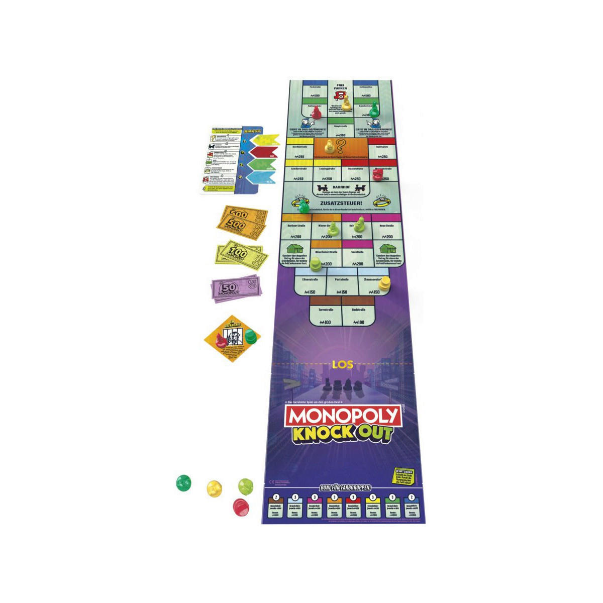Hasbro Brettspiel Brettspiel_Knockout - mehrfarbig - Hasbro
