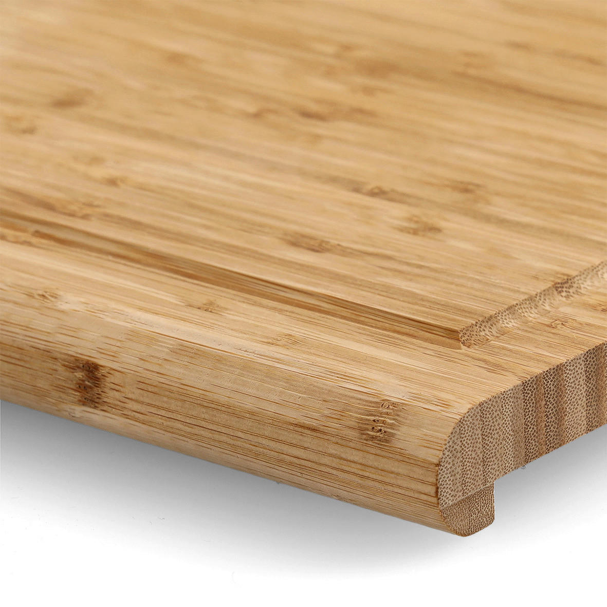 Zeller Back- und Tranchierbrett natur Bambus B/H/L: ca. 48x3x38 cm Back-/Tranchierbrett - natur (38,00/48,00/3,00cm) - Zeller