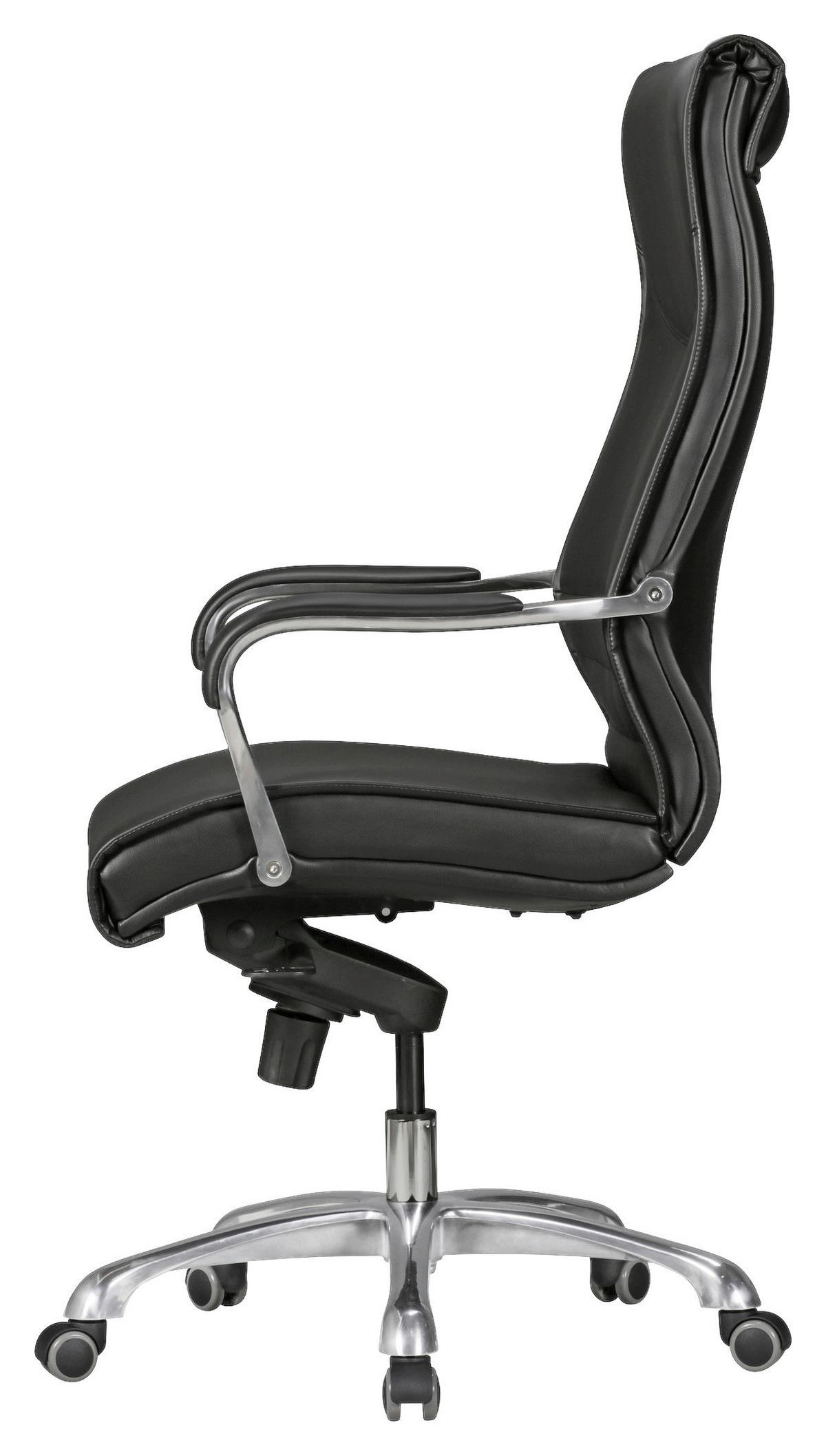 Drehstuhl schwarz Kunstleder Bürostuhl BIGBOSS - schwarz (61,00/126,00/60,00cm) - Amstyle