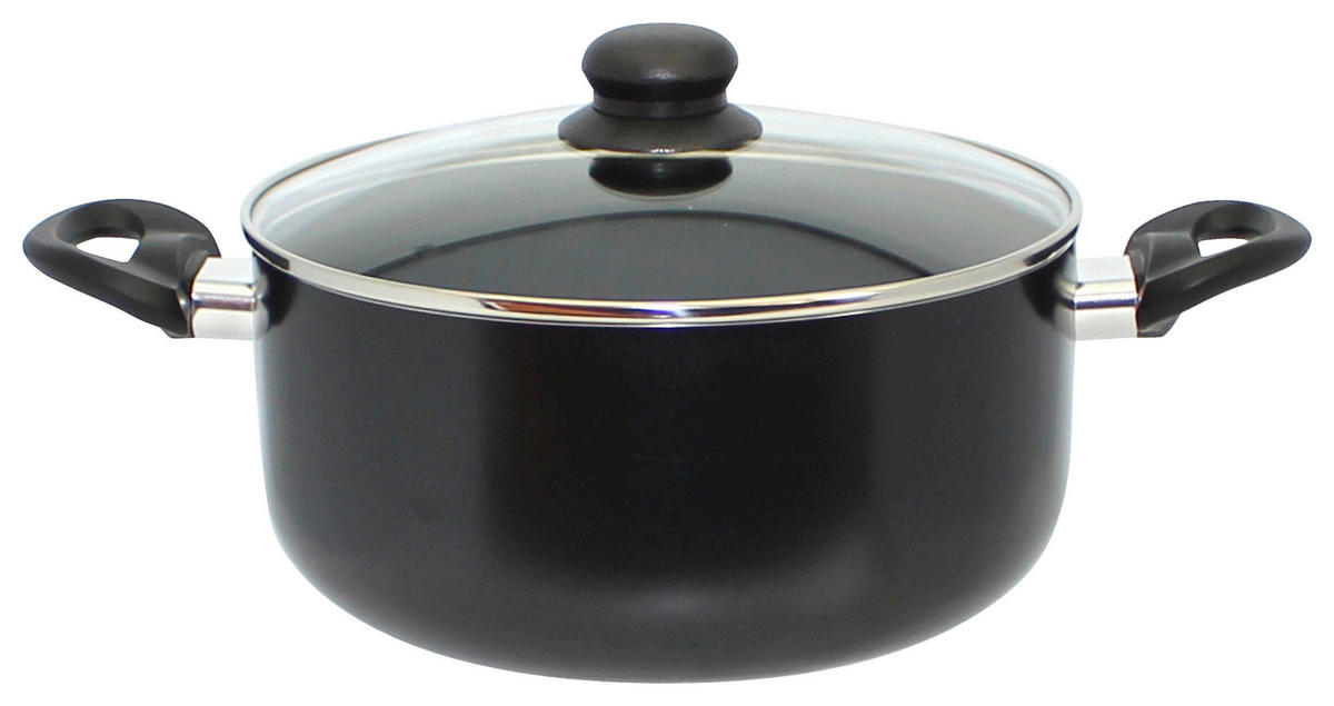 ELO Basic Topf schwarz Aluminium Topf_Metis 28cm - schwarz - ELO Basic