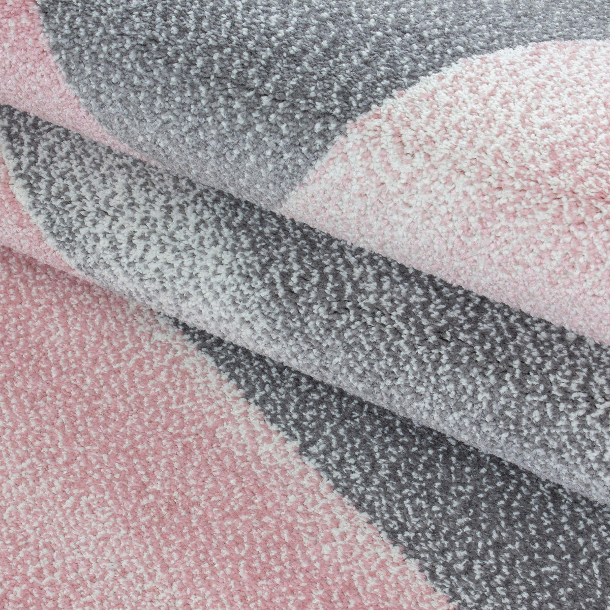 Ayyildiz Teppich BETA pink B/L: ca. 140x200 cm BETA - pink (140,00/200,00cm) - Ayyildiz